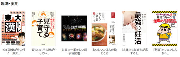 ebookjapan マンガ以外