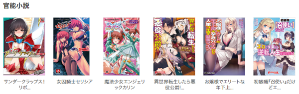 ebookjapan マンガ以外